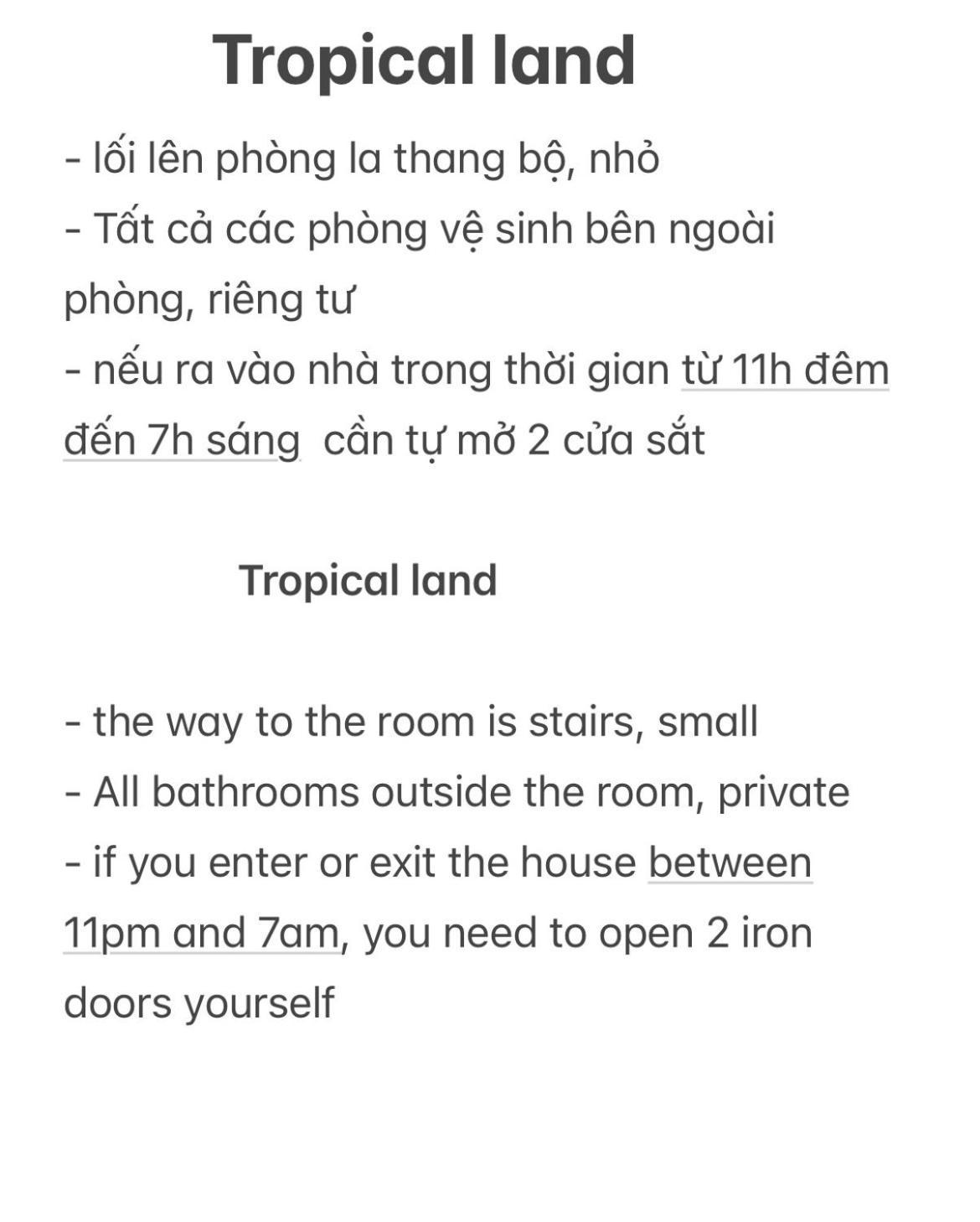 Tropical Land Little Hanoi Homestay Exterior foto